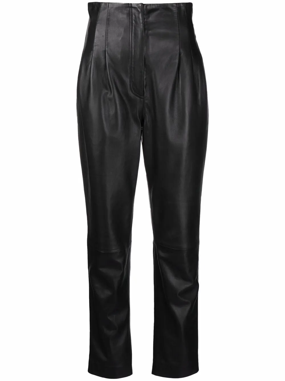 

Alberta Ferretti pantalones con tiro alto - Negro