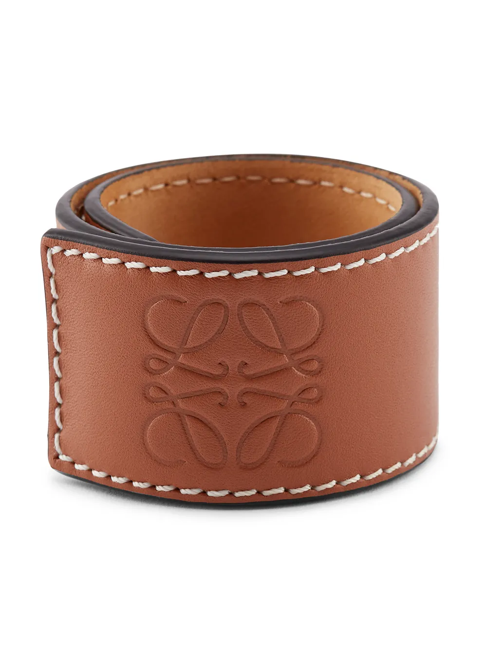 LOEWE Bracciale a spirale Anagram - Marrone