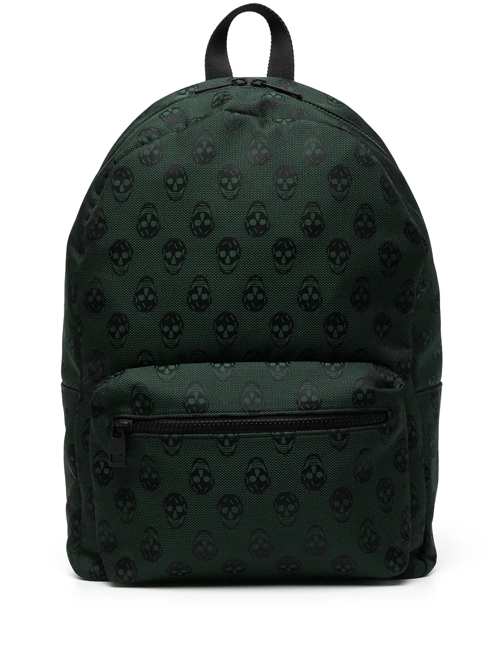 

Alexander McQueen mochila con motivo Skull - Verde