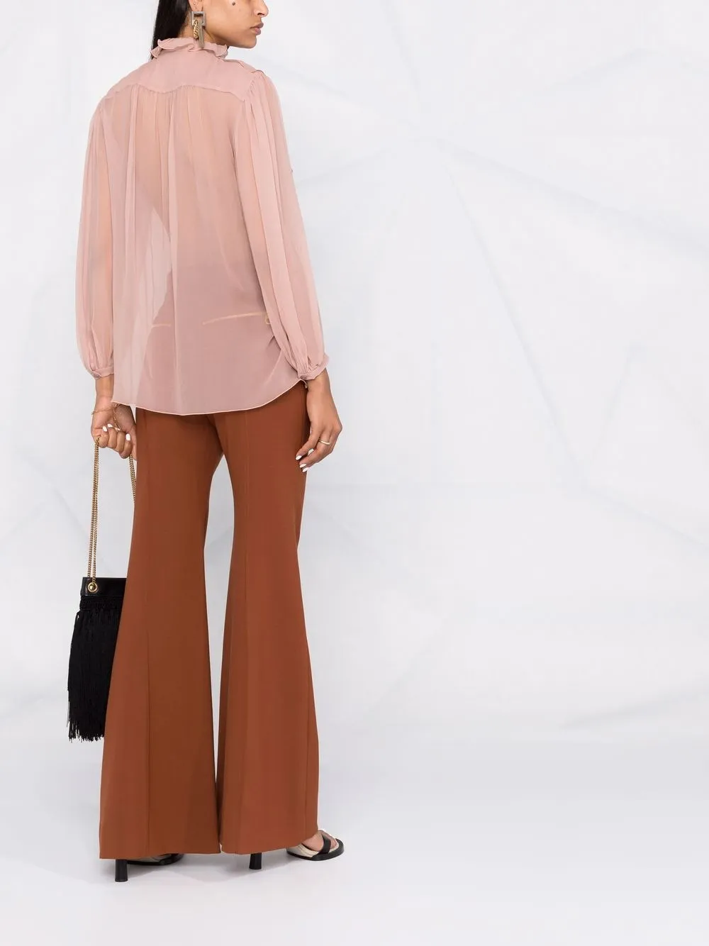 Alberta Ferretti Blusa con ruches | Image 6