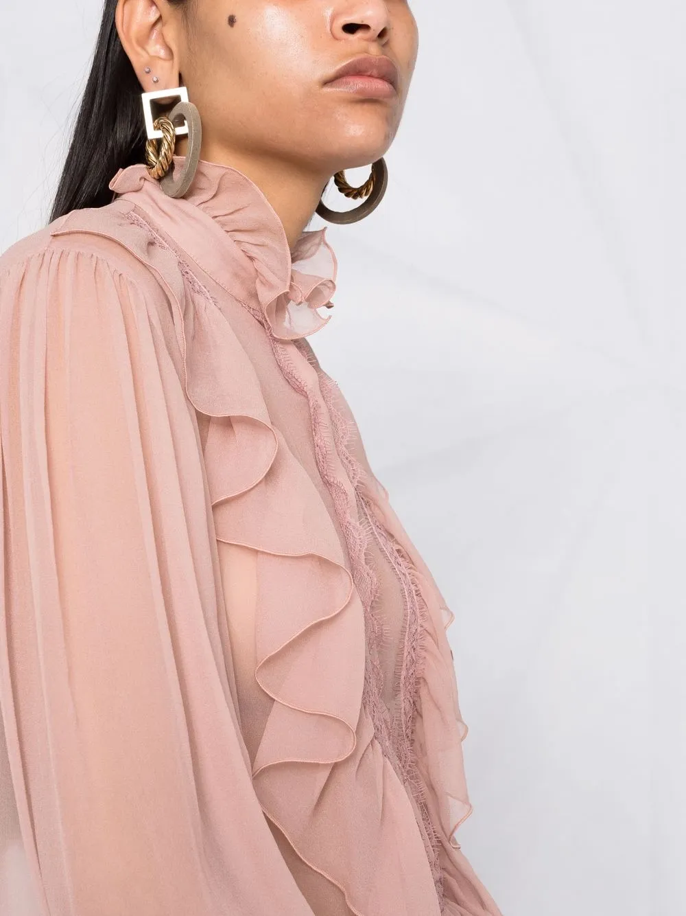 Alberta Ferretti Blusa con ruches | Top | Image 3