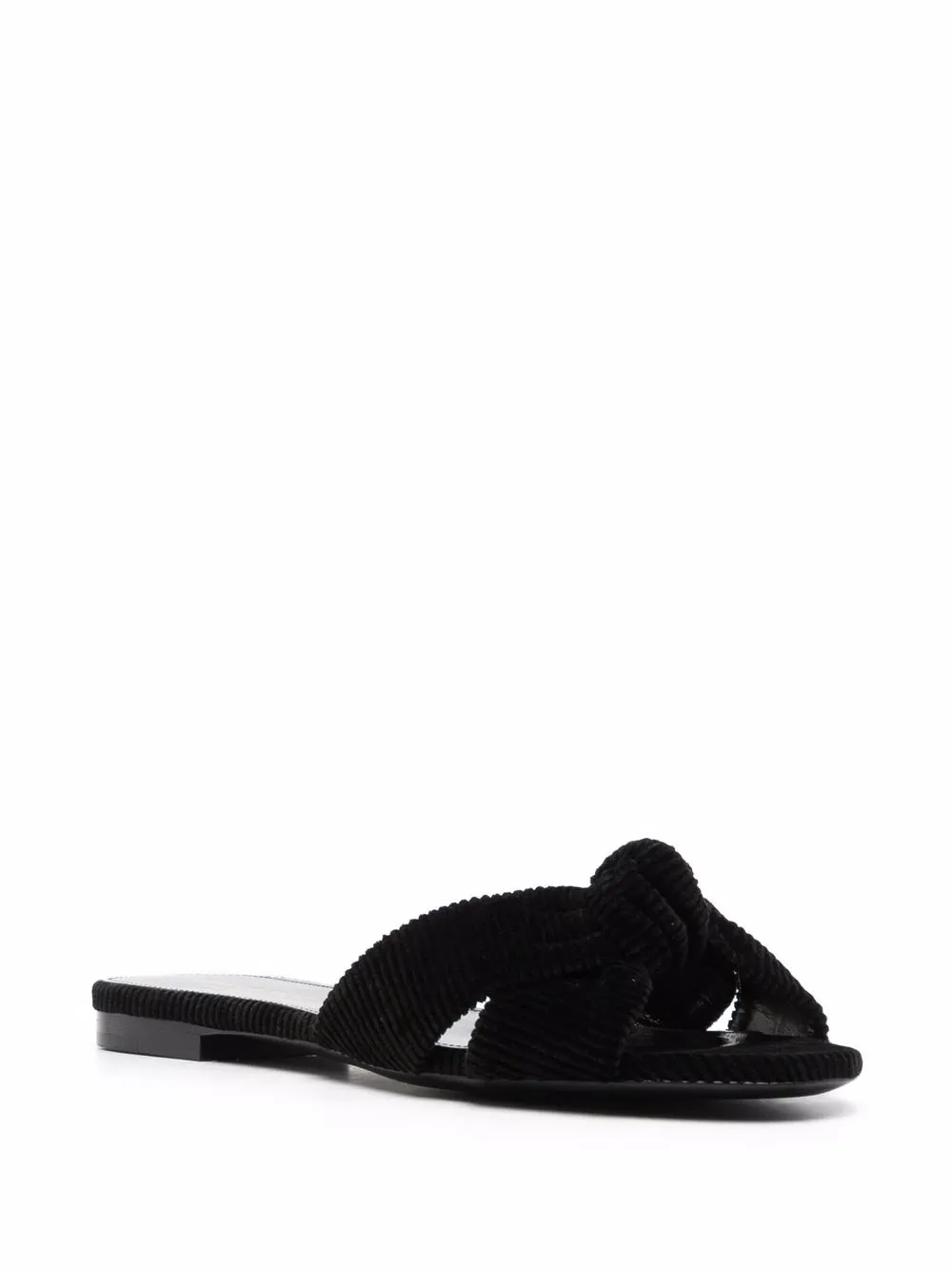 Saint Laurent Power 05 sandalen - Zwart