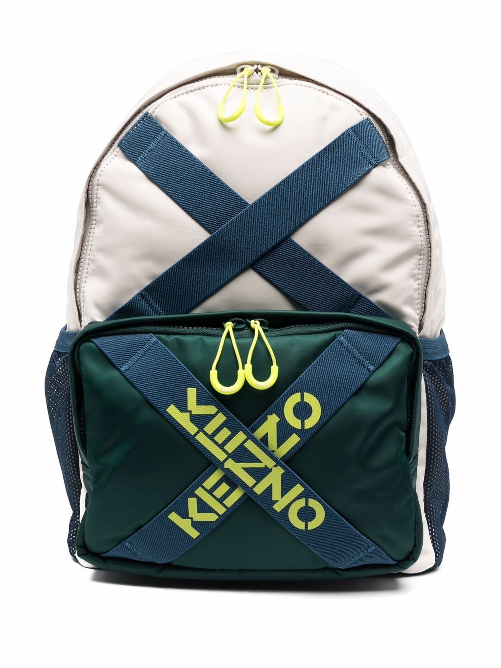 фото Kenzo colour-block panelled backpack