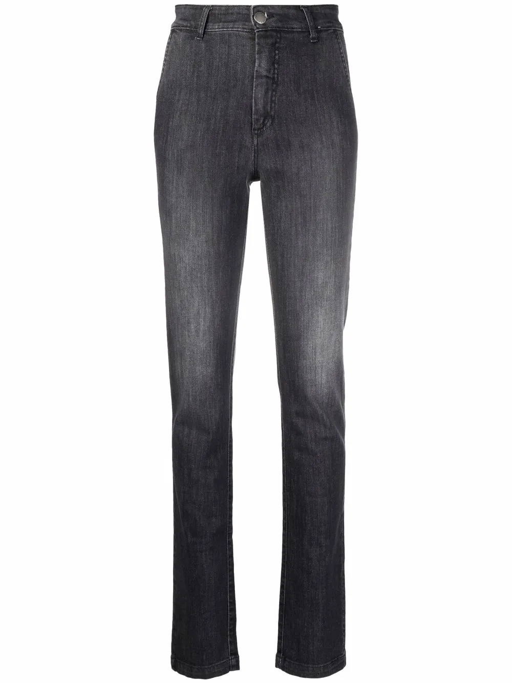 

Federica Tosi pantalones slim con efecto lavado - Gris