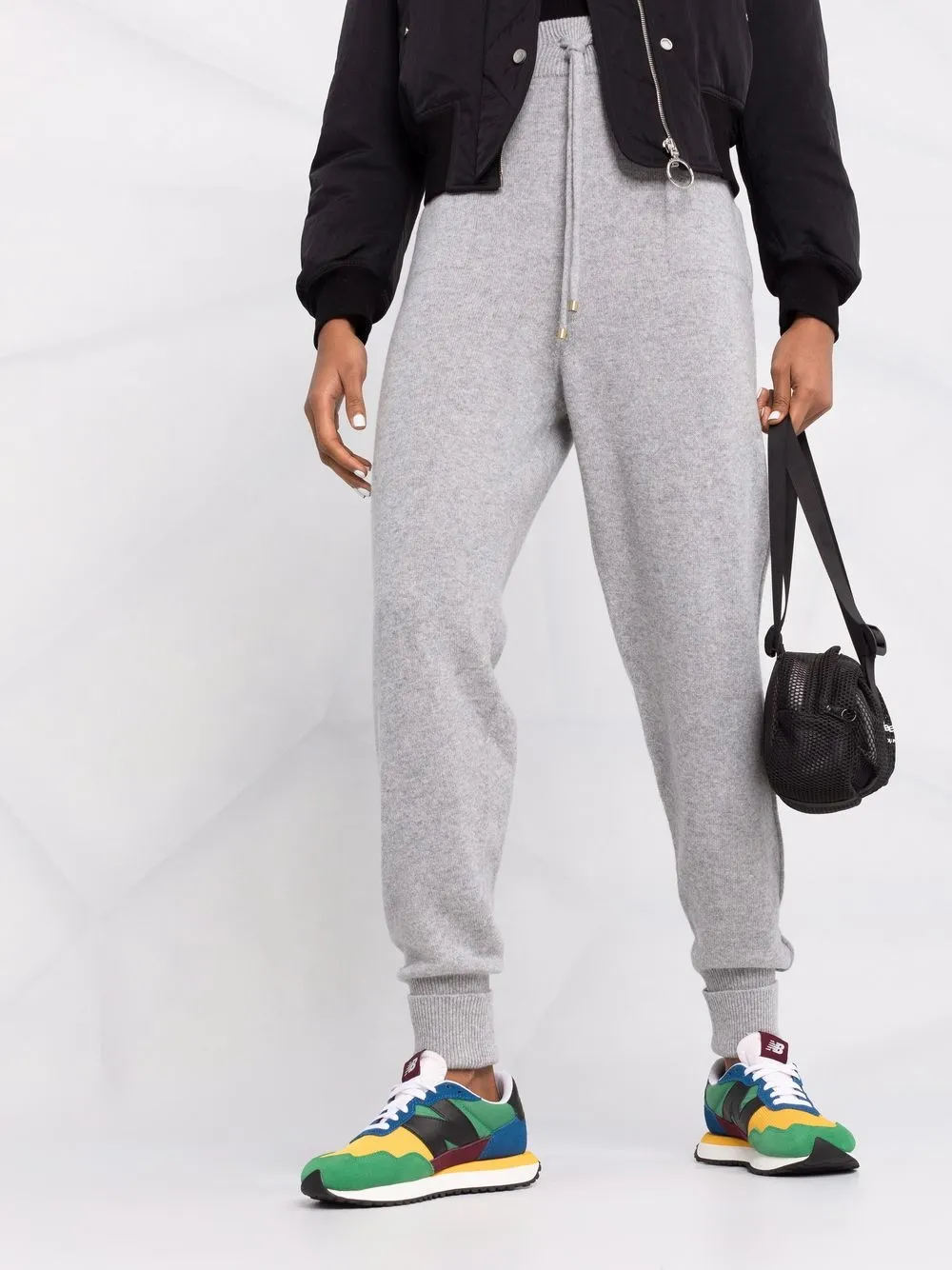 фото Twinset спортивные брюки с завышенной талией