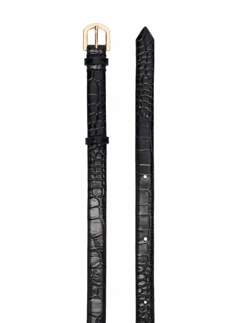 TOTEME crocodile-effect belt 212807731281 - 1