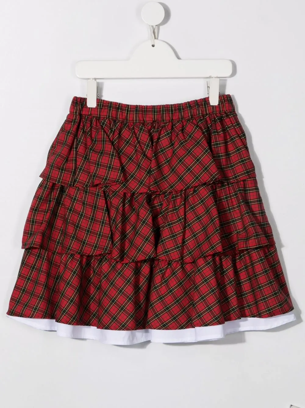 фото Philosophy di lorenzo serafini kids мини-юбка в клетку гингем