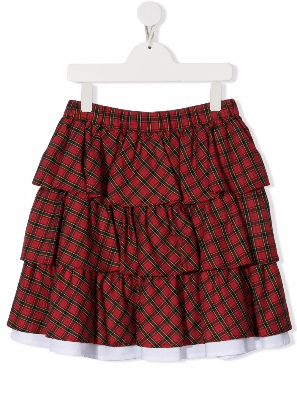 фото Philosophy di lorenzo serafini kids мини-юбка в клетку гингем