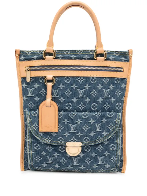 pre-owned Flat Shopper Tote Bag - Farfetch