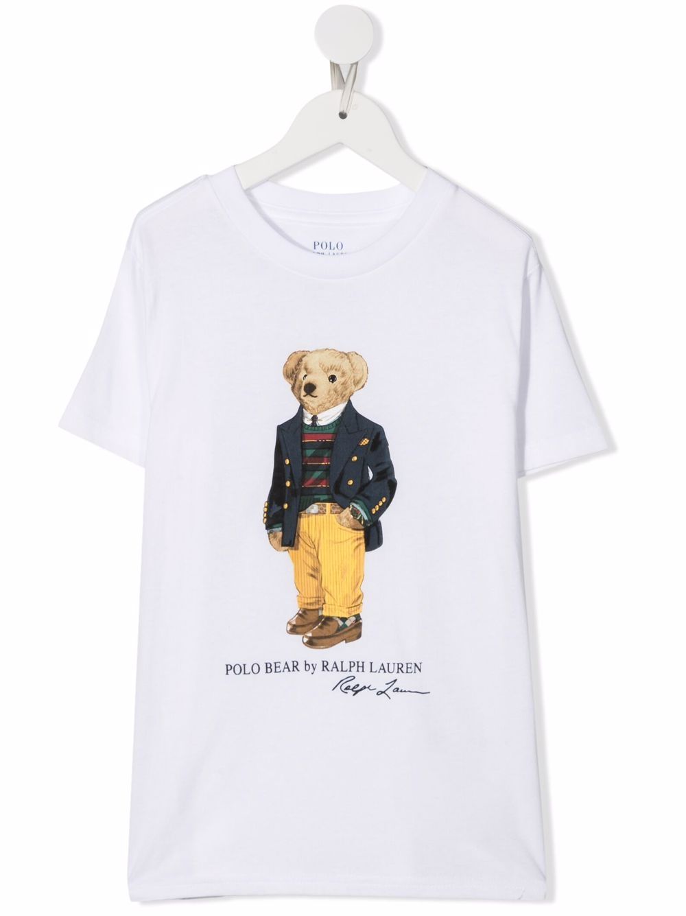 фото Ralph lauren kids футболка с принтом