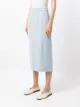 Tibi high-waisted cashmere skirt