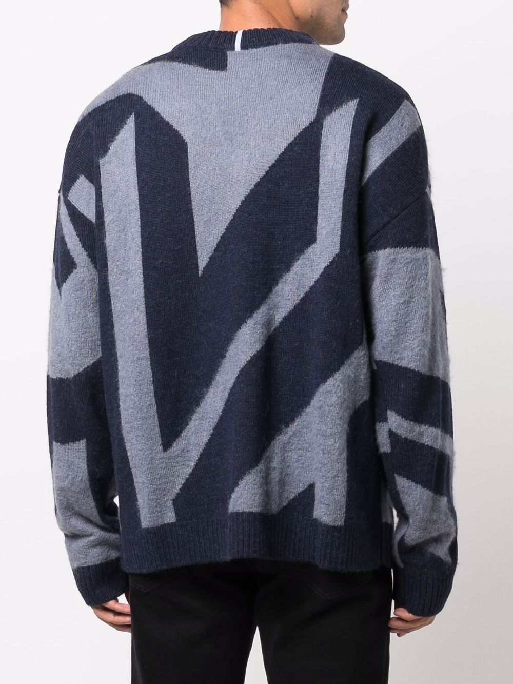 фото Mcq patterned crew neck jumper