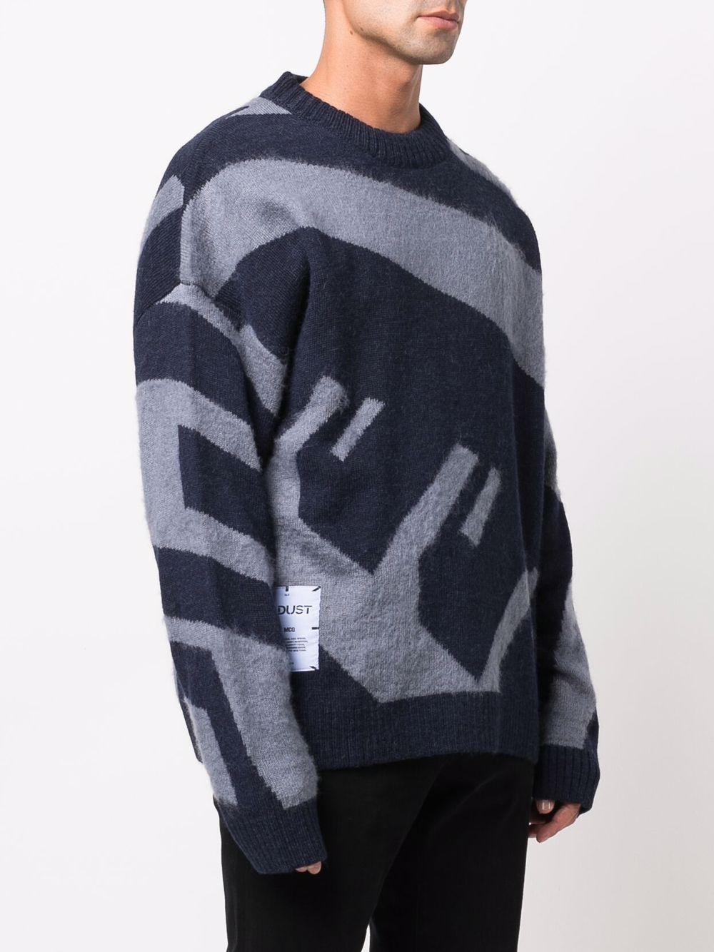 фото Mcq patterned crew neck jumper