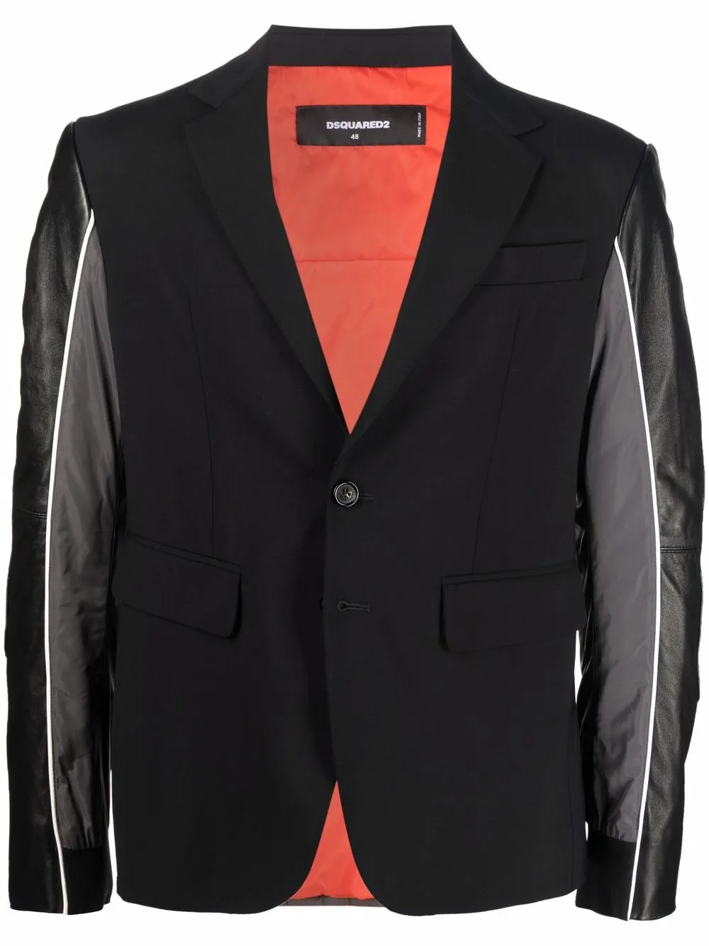 

Dsquared2 chamarra con botones y paneles - Negro