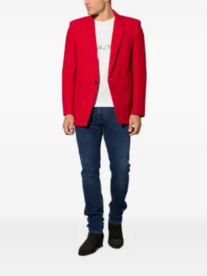 Saint Laurent ストライプ ボンバージャケット ALLSAINTS/オールセインツ ムートンライダースXS （ALLSAINTS