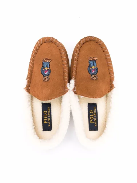 polo shearling slipper