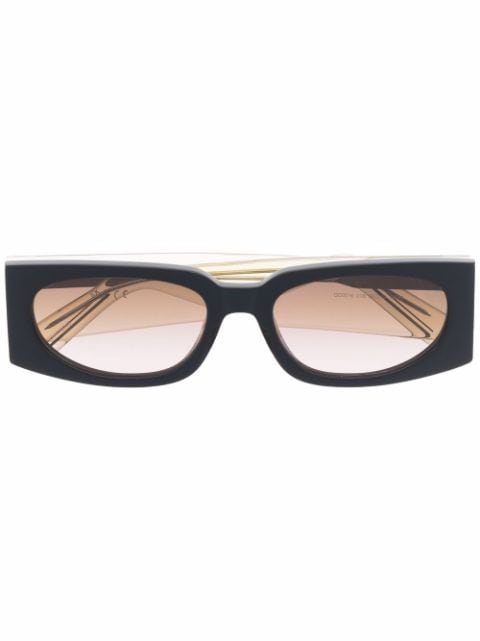 Gcds rectangular frame sunglasses