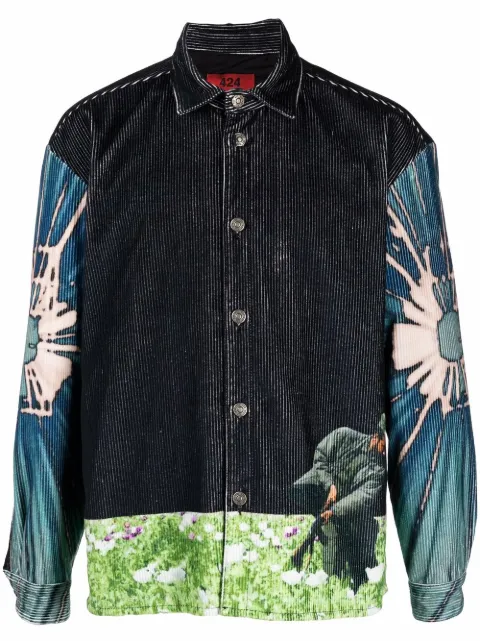 424 apocalypse garden shirt jacket