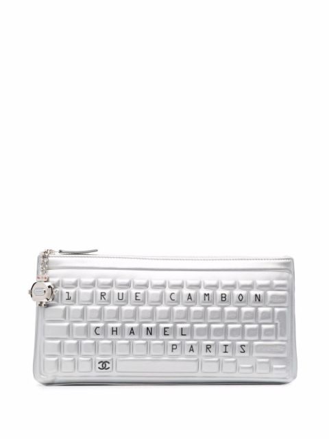 CHANEL 2016-2017 Rue Cambon Keyboard clutch Women