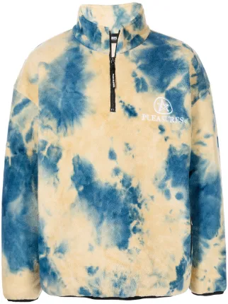 polar fleece half-zip sweatshirt 