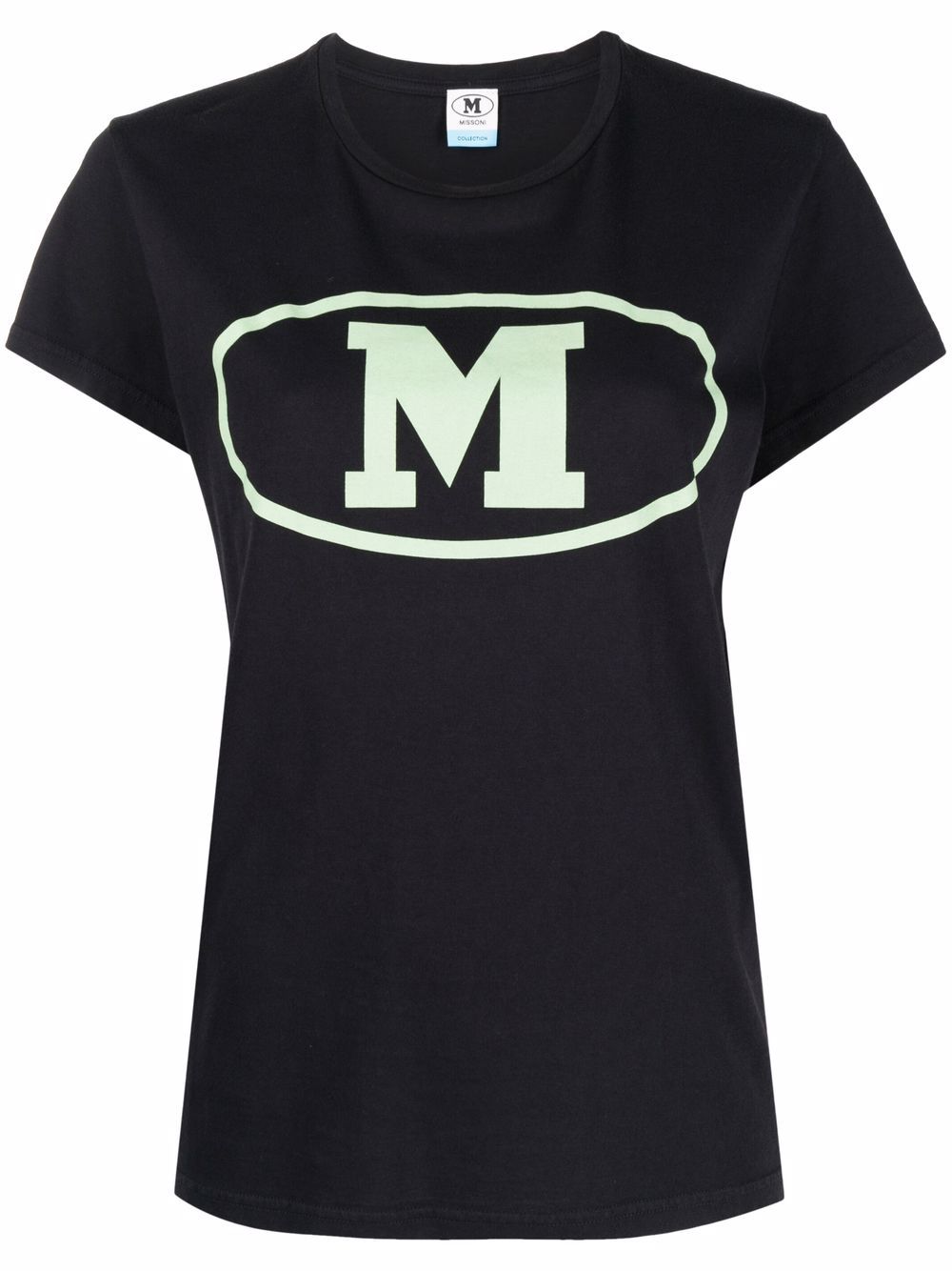 фото M missoni футболка с логотипом
