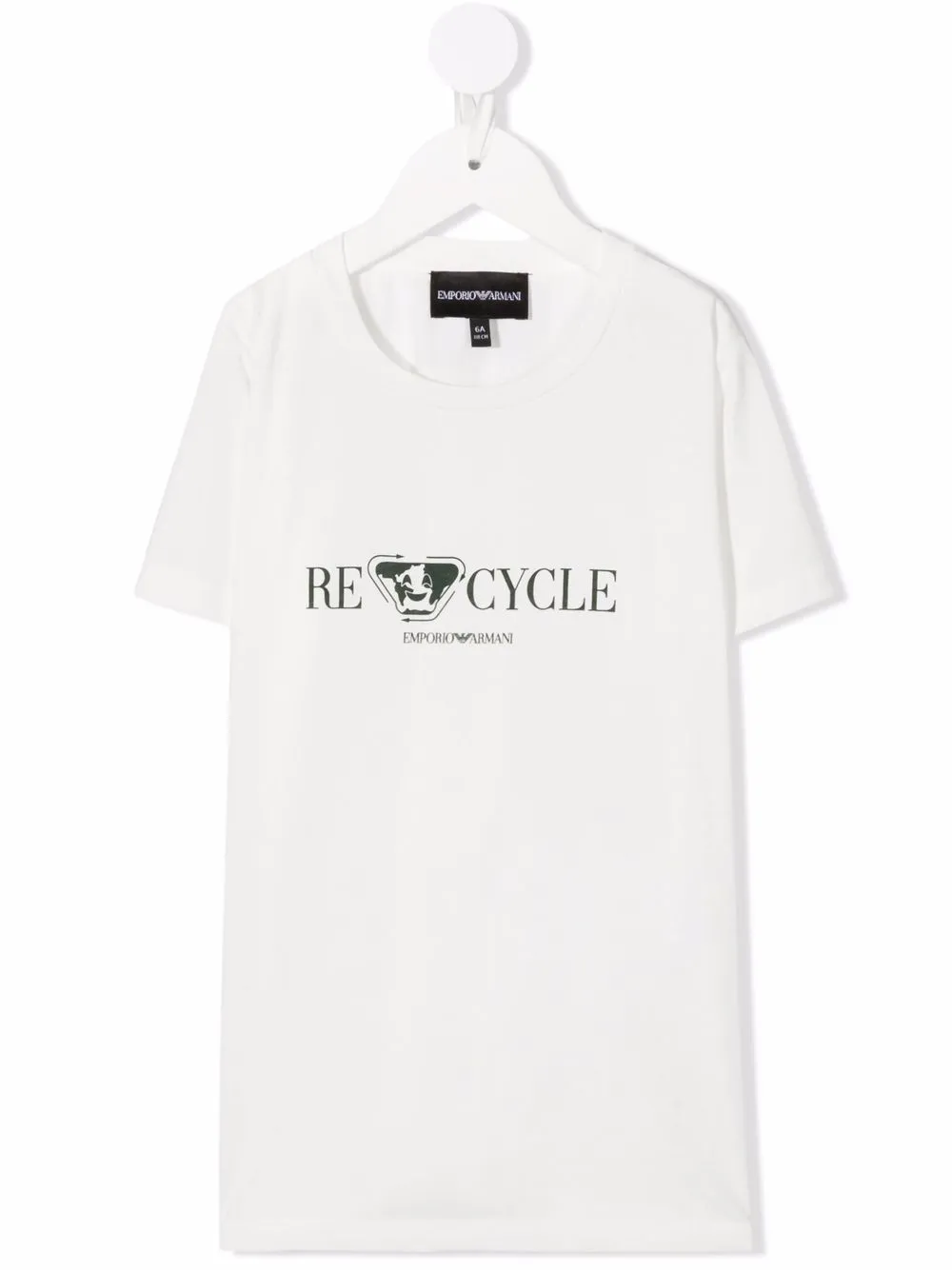 фото Emporio armani kids футболка с логотипом