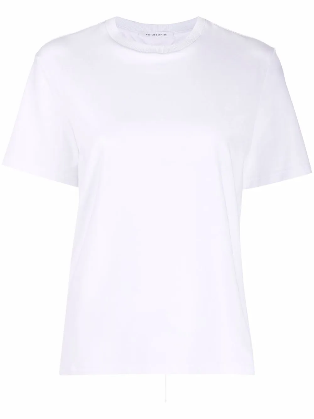 

Cecilie Bahnsen playera Juno - Blanco