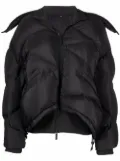 MCQ checked puffer jacket - Black