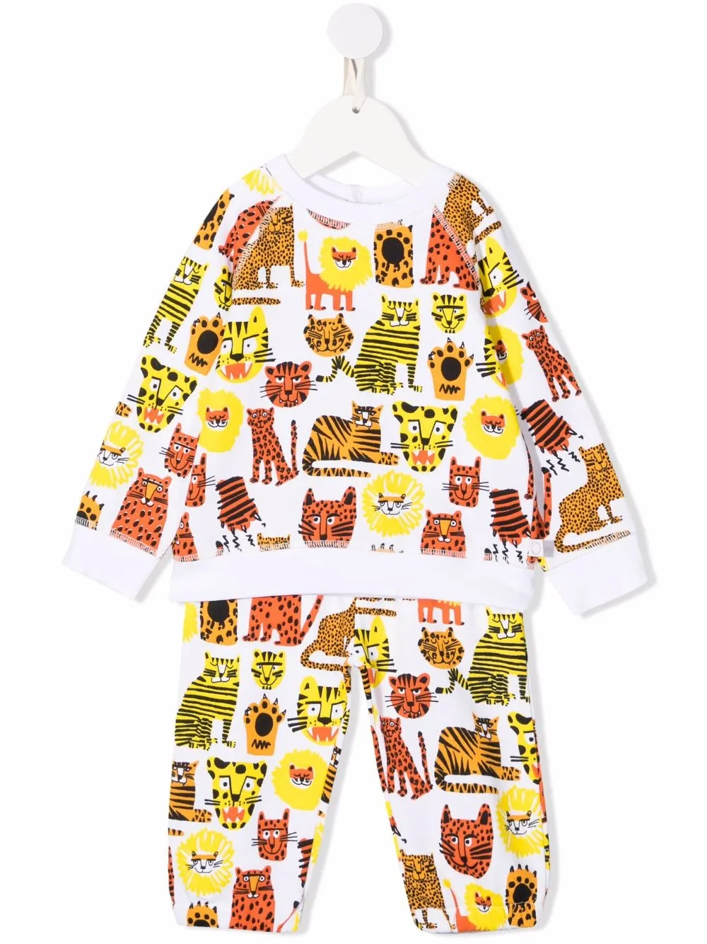 Stella McCartney Kids спортивные брюки с принтом Wild Cats
