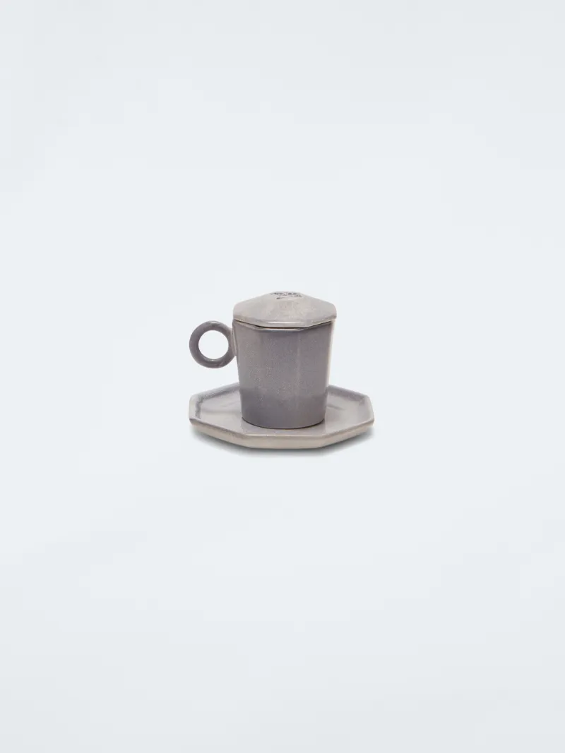 KERAMIK ACHTECKIGES KAFFEESET