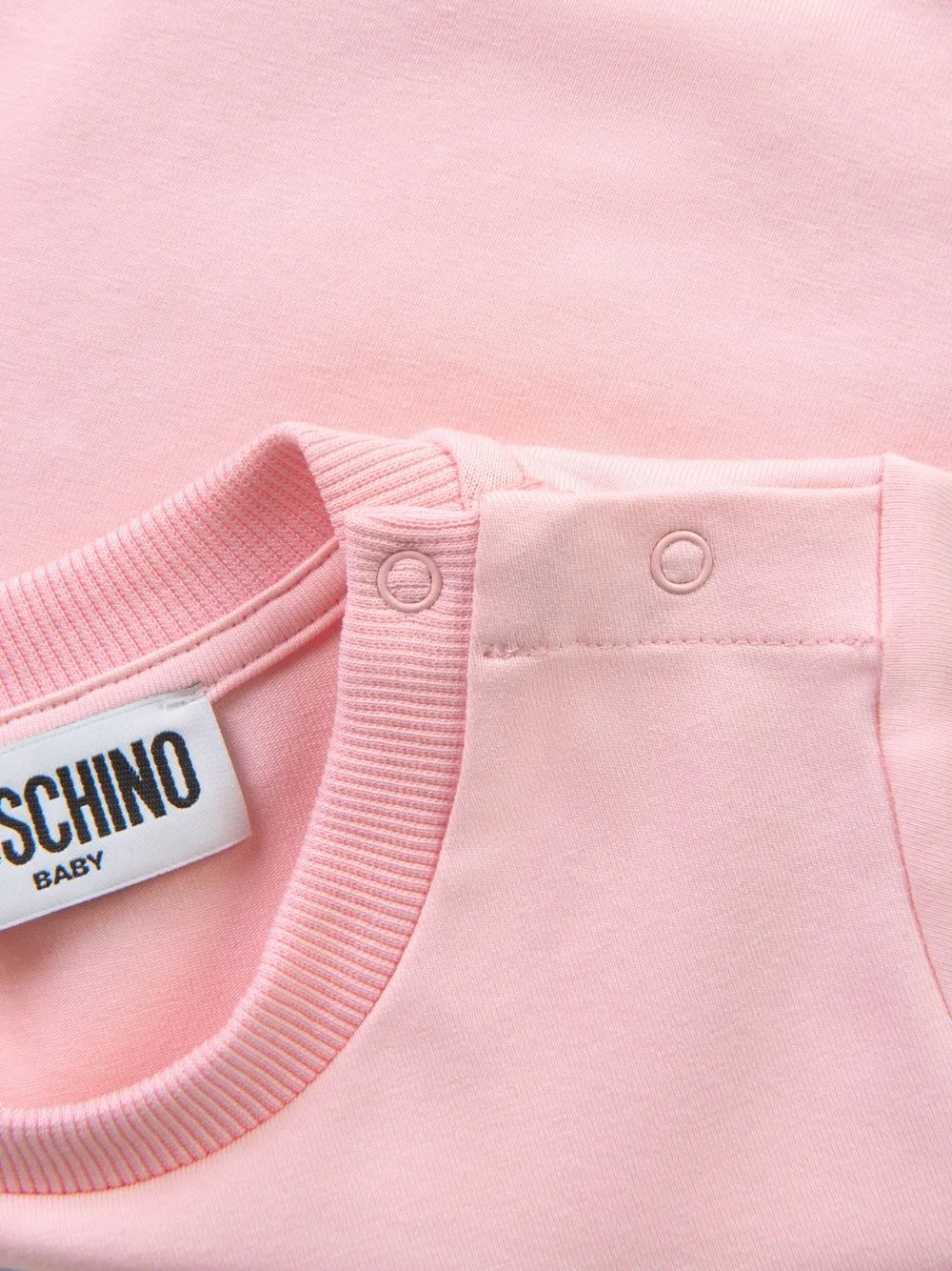 фото Moschino kids толстовка с вышитым логотипом