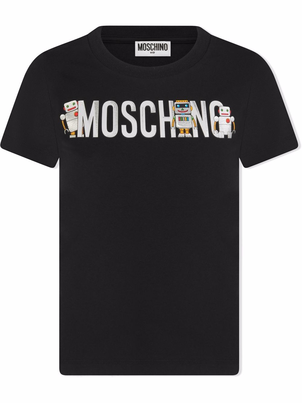 фото Moschino kids футболка с логотипом