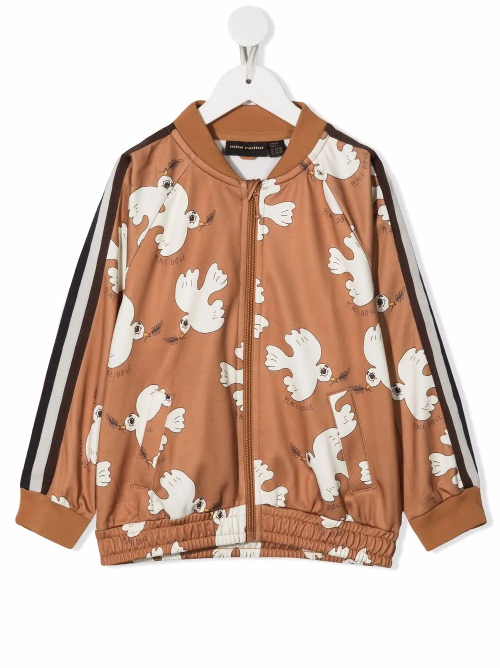 Mini Rodini бомбер с принтом