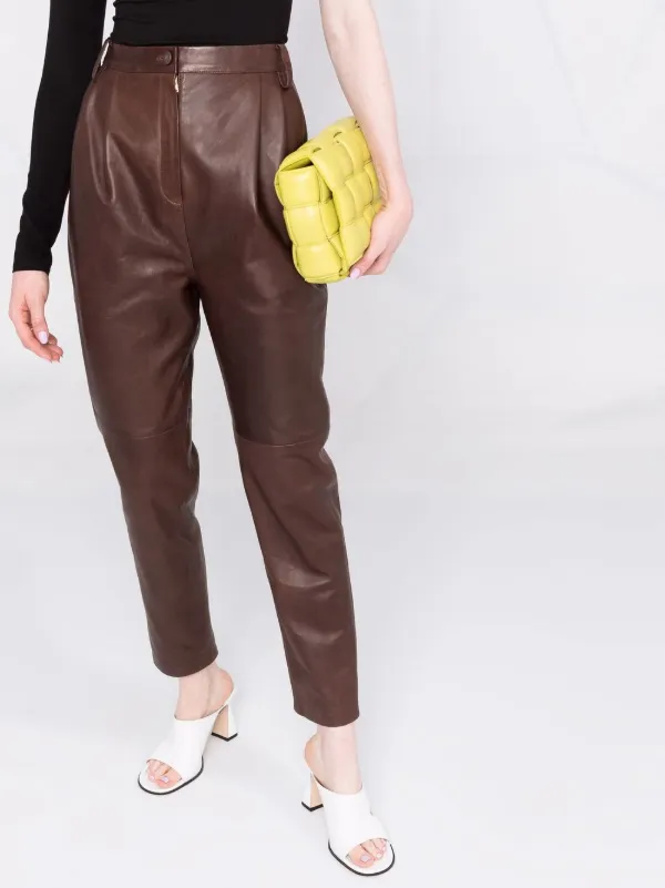 Magda Butrym high-waisted Leather 