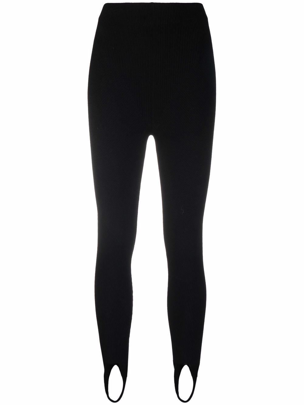 

GAUGE81 knitted stirrup leggings - Black