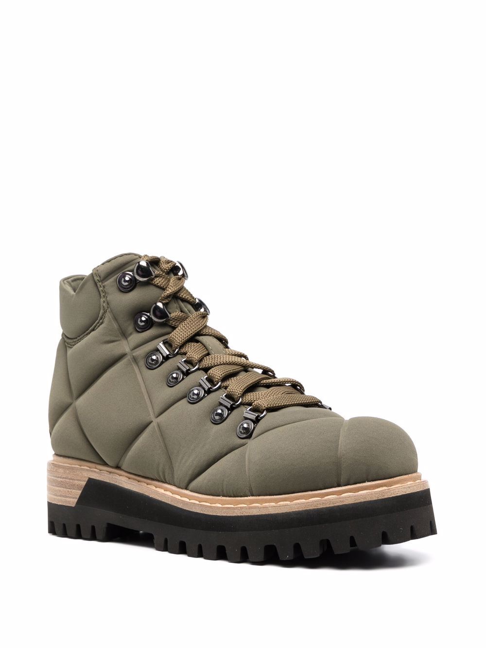 Shop Le Silla St Moritz Trekking Boots In Green