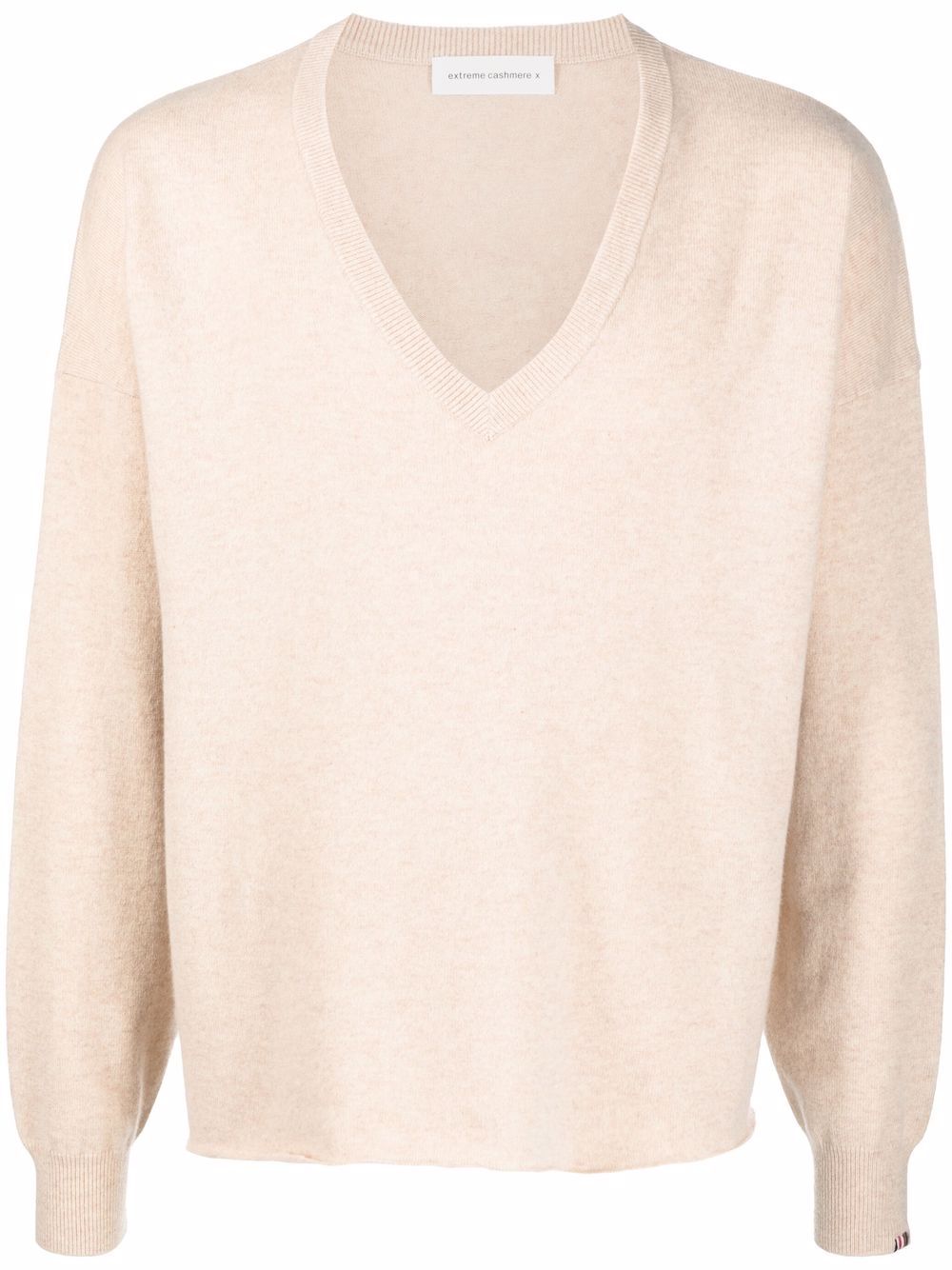 

extreme cashmere V-neck cashmere jumper - Neutro