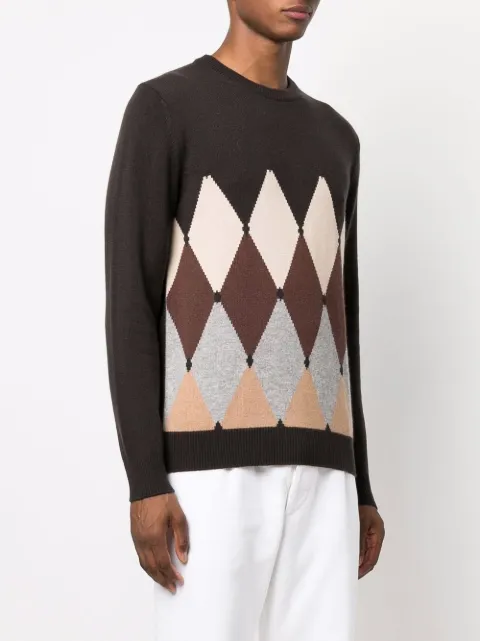 Ballantyne argyle-pattern Cashmere 