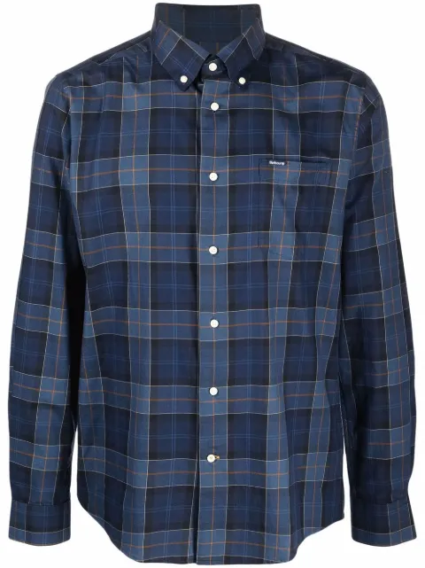 Barbour Camicia con stampa tartan