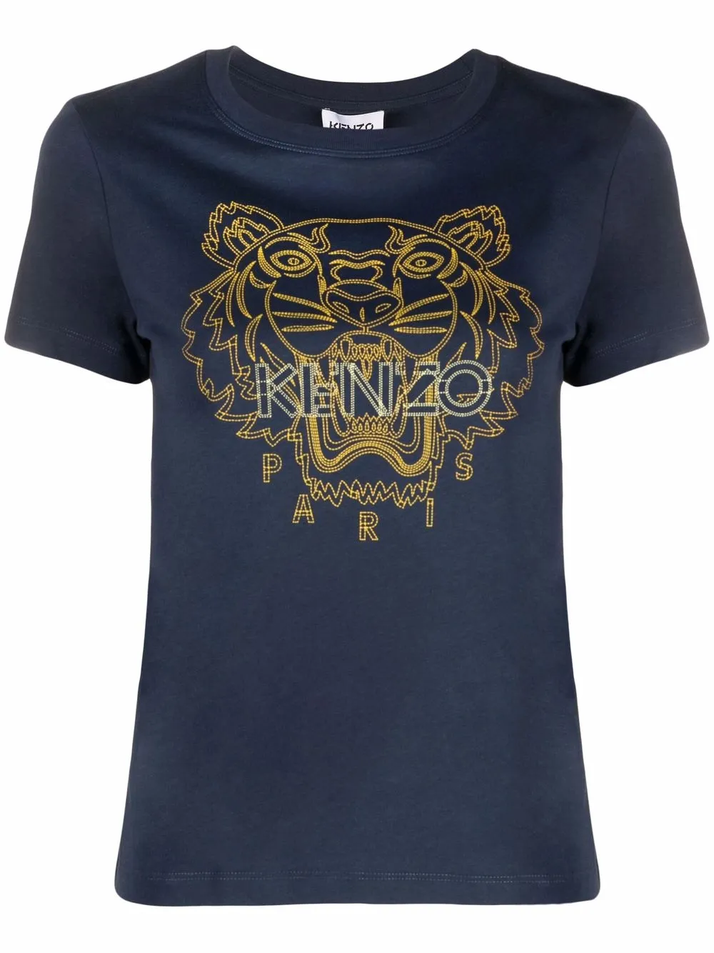 фото Kenzo футболка с принтом tiger