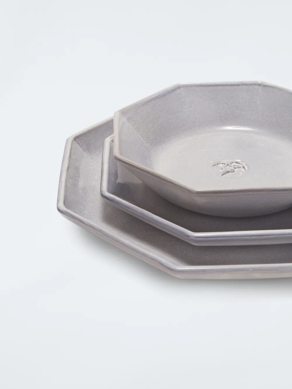 SET DA PRANZO OTTAGONALE IN CERAMICA