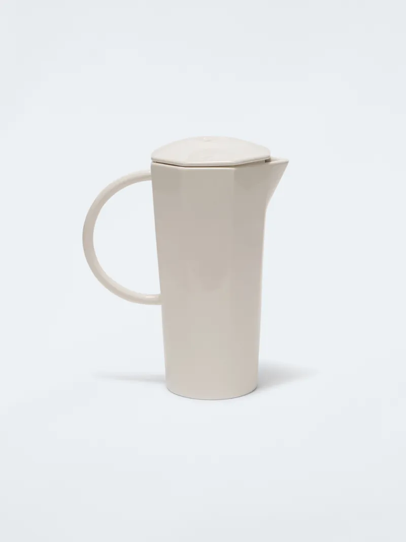 KERAMIK ACHTECKIGER WASSERKRUG