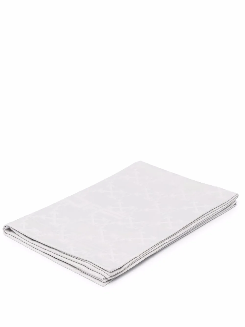 

Off-White Arrow-print table runner - Grey