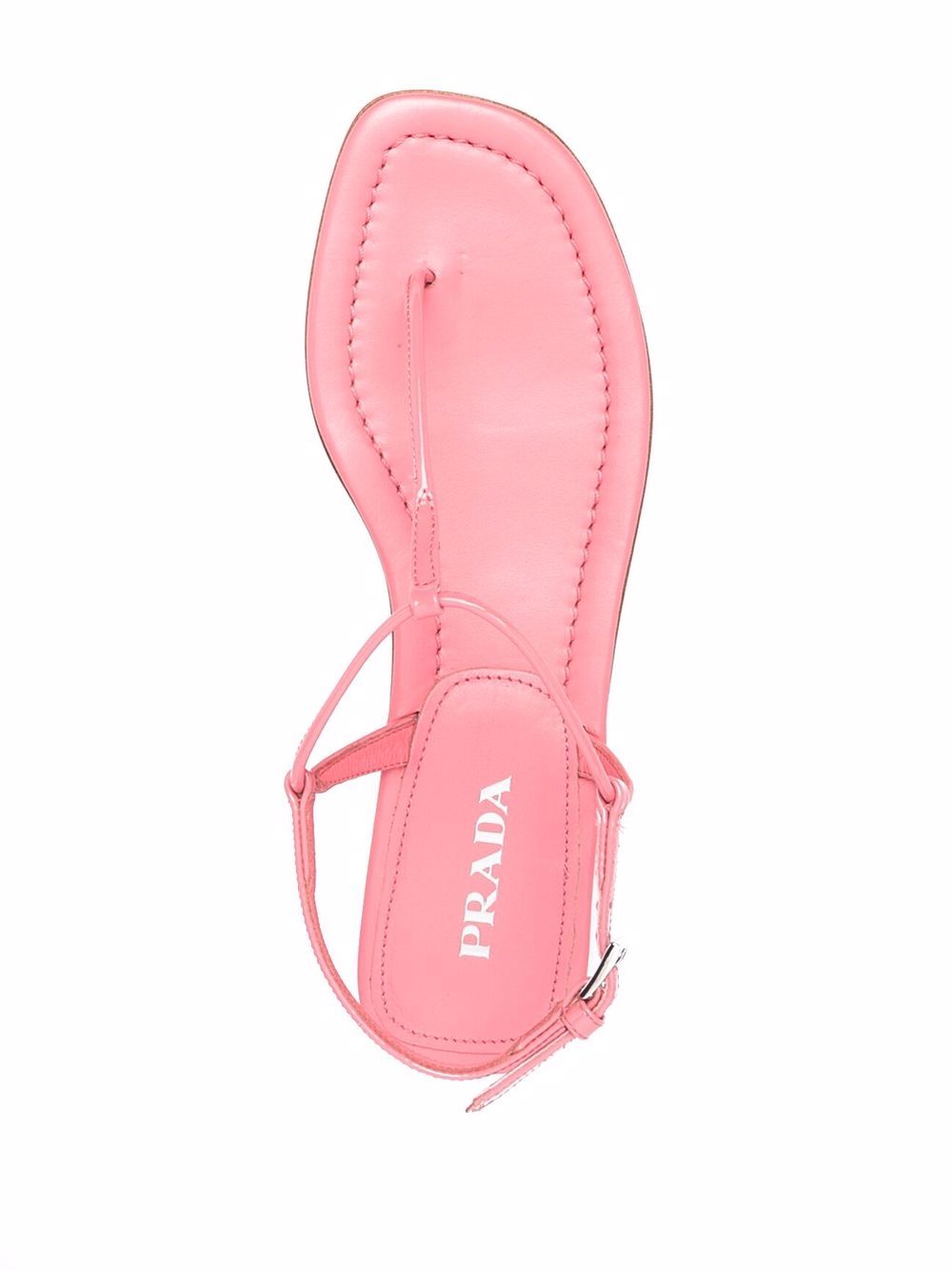 Prada Thong Strap Flat Sandals - Farfetch