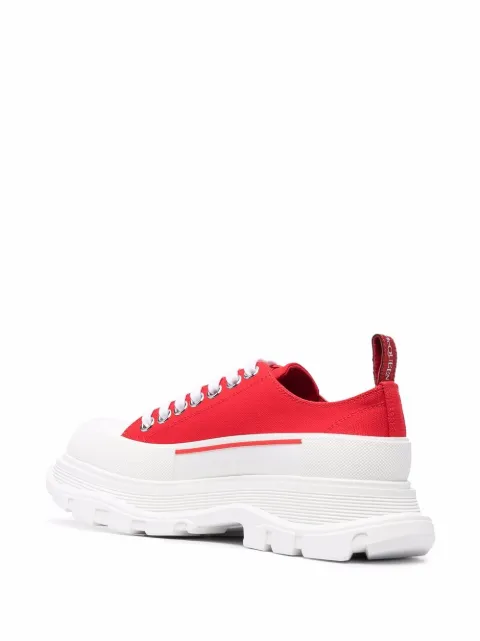 Alexander McQueen Кеды Tread Slick Из Канваса - Farfetch