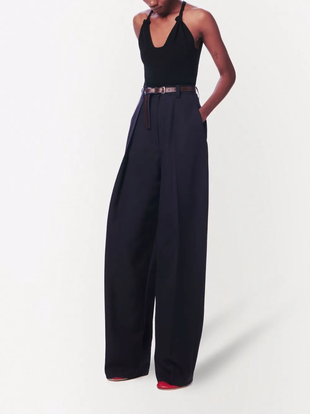 Victoria Beckham Tanktop - Zwart