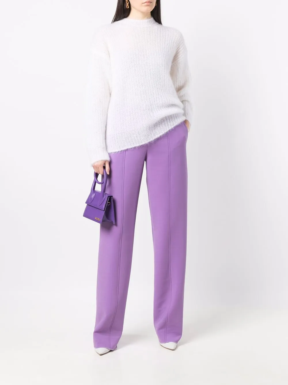 Ferragamo drop-shoulder knitted jumper | Knitted Sweaters | Image 2