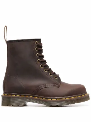 Dr. Martens 1460 lace up Ankle Boots Brown FARFETCH AZ