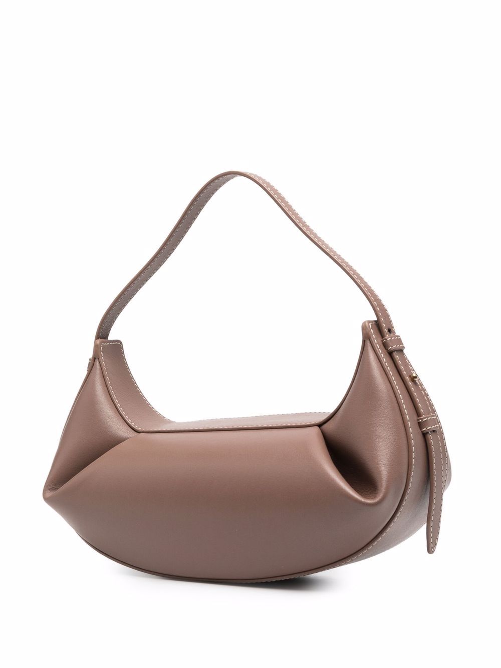 фото Yuzefi logo-detail leather shoulder bag