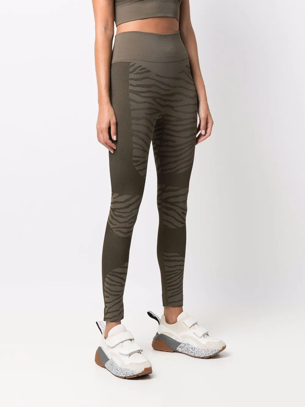 Adidas By Stella McCartney Seamless Yoga Leggings - Farfetch